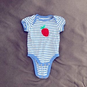 Baby Gap Strawberry Short sleeve bodysuit